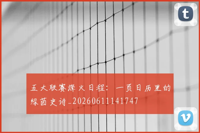 五大联赛烽火日程：一页日历里的绿茵史诗_20260611141747